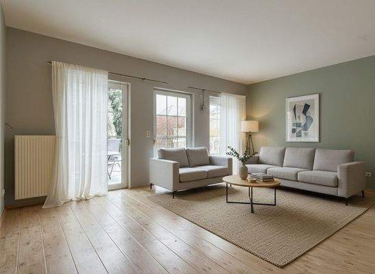 Wohnzimmer 1 - digital möbliert