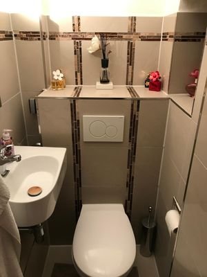 Badezimmer einer Wohnung