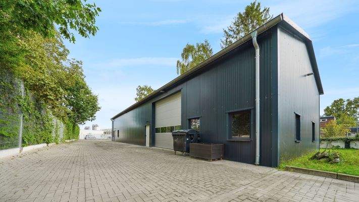 Hallenansicht Hinten 