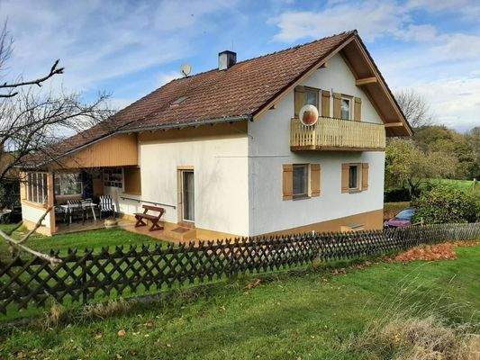 Haus-Präsenz auch an der Ost-Süd-Seite. 