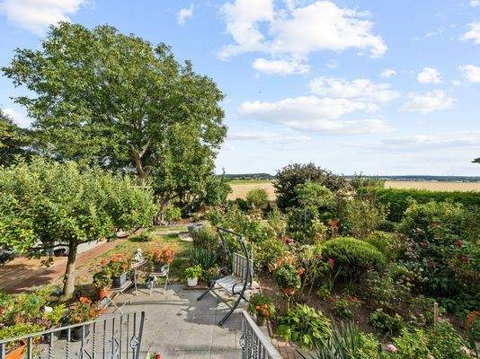 Ausblick in den Garten