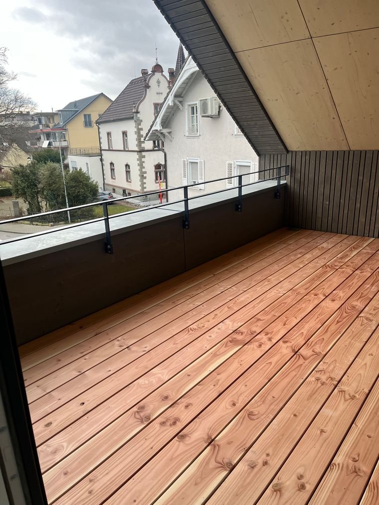 hochwertige Terrasse