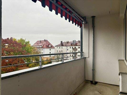 Loggia am Wohnzimmer