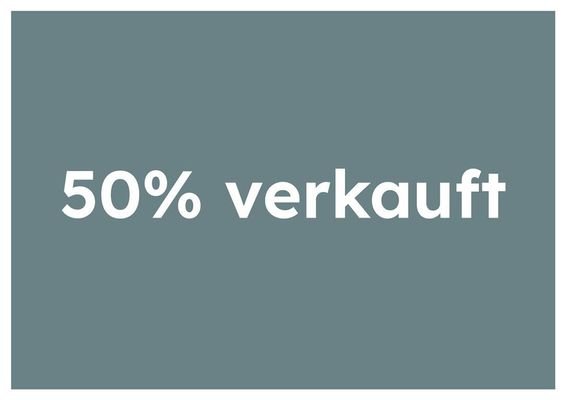 50% verkauft