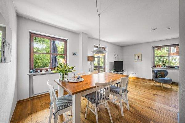 Essbereich im Obergeschoss