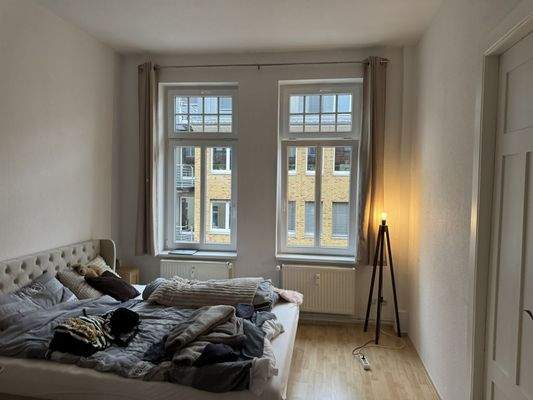 Schlafzimmer einer Wohnung