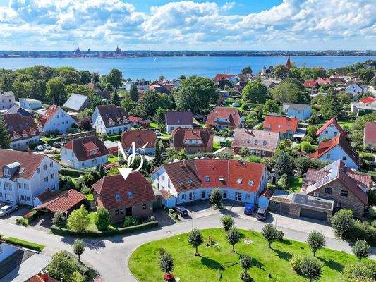 Maritimes Wohnen mit Stralsunder Skyline