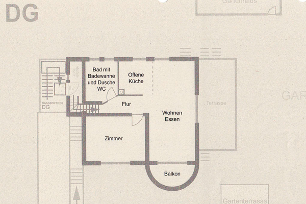 Grundriss Dachgeschoss