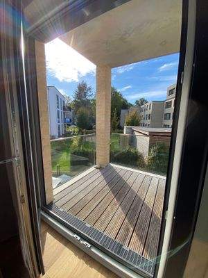 Fensterblick vom Wohnraum