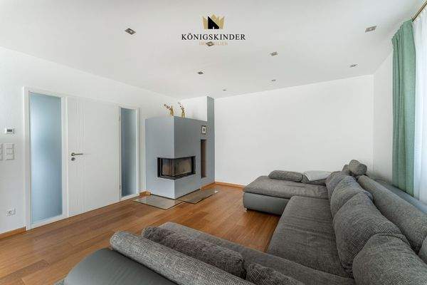 ...gemütlich mit Kaminofen...