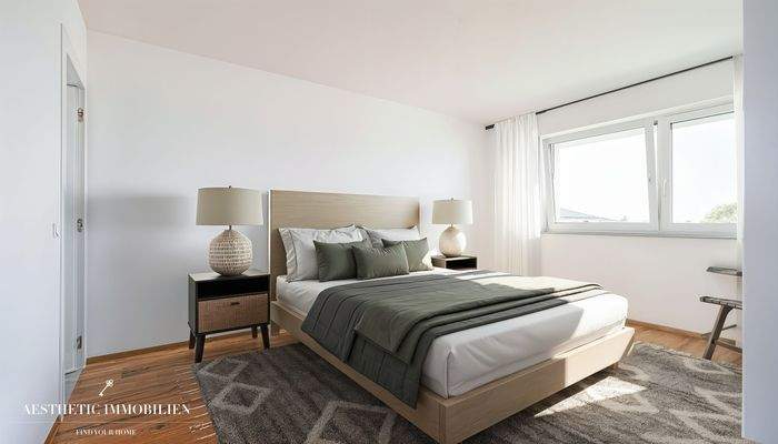 Einrichtungsbeispiel Schlafzimmer