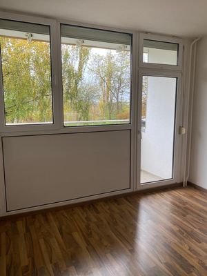 Schlafzimmer mit Balkon