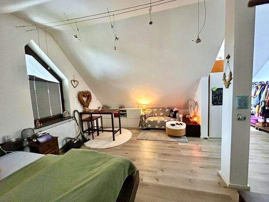 Schlafzimmer im Dachgeschoss