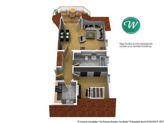 Grundrissskizze Ansicht-V