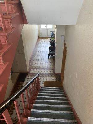 Treppenabgang Hauseingang