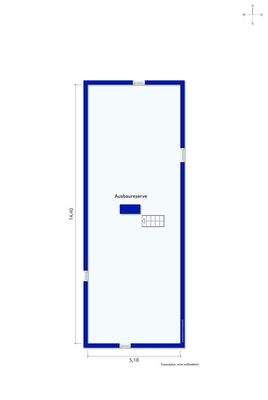 Grundriss Spitzboden