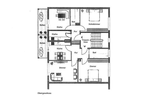 Grundriss Obergeschoss