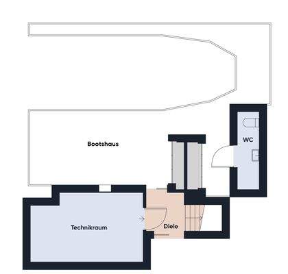 Grundriss ohne Maßstab / Erdgeschoss