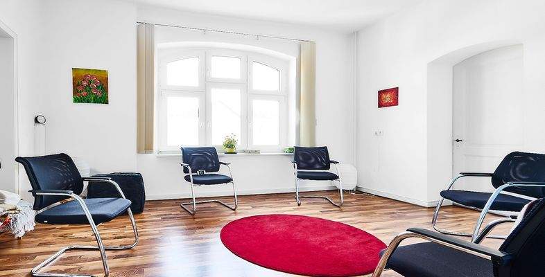 Gruppenraum der Praxis