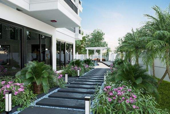 Apartments in a Complex with Pool in a Natural Setting in Alanya