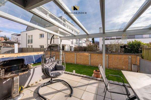 Terrasse – geschützte Pergola