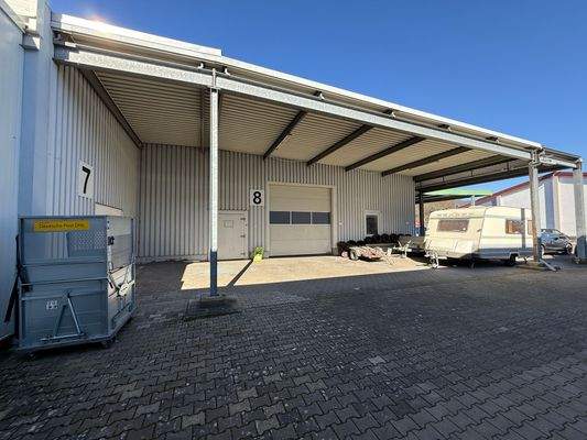 Außenansicht Halle 8