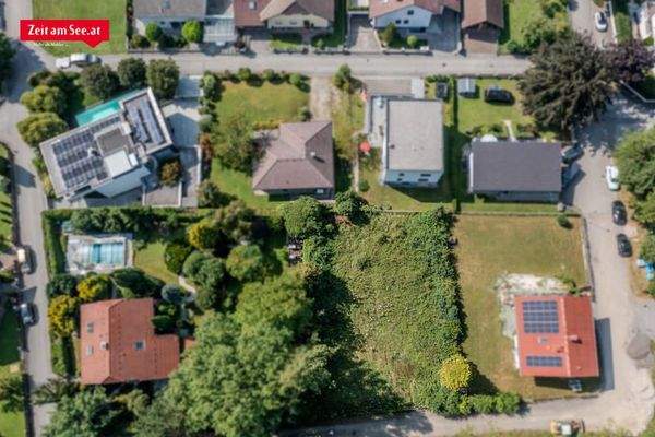 draufsicht kleine Siedlung