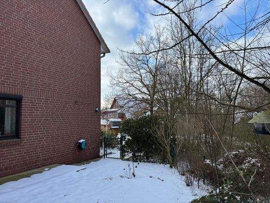 Seitenansicht/ Garten