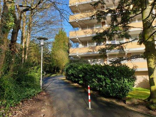 Zuwegung zum Hauseingang