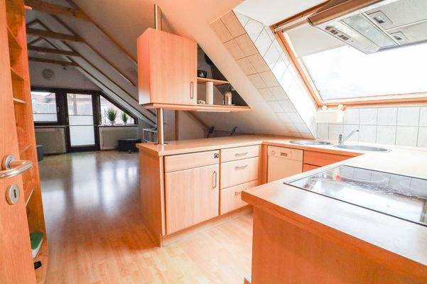 Küche im Obergeschoss 