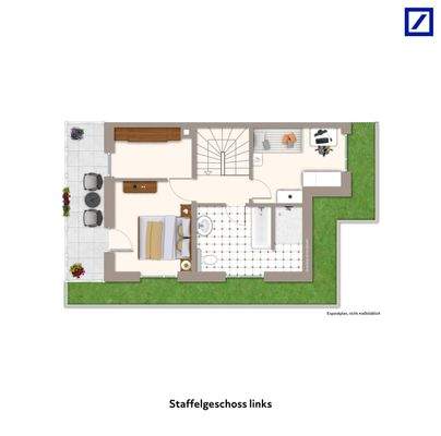 Staffelgeschoss links