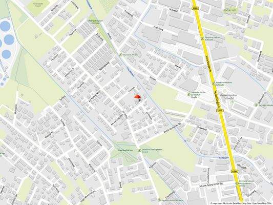 Geolyzer Kartenausschnitt