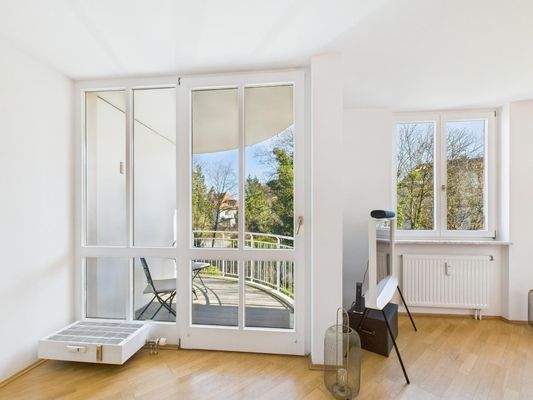 Wohnbereich / Balkon