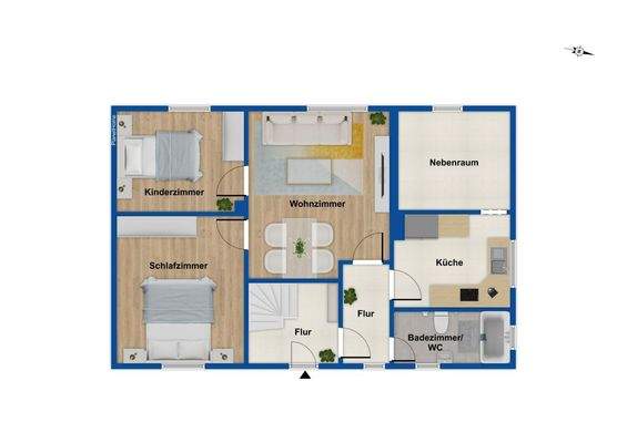 Grundriss Erdgeschoss