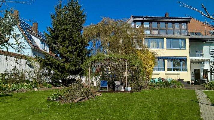 Gartenansicht Haus Seminar- und Gästehaus