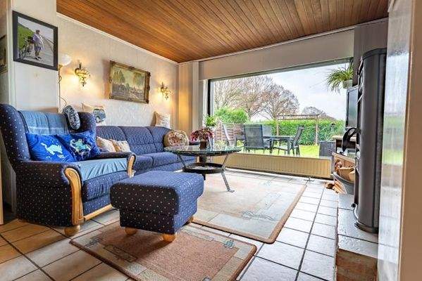 Panoramafenster zum Garten