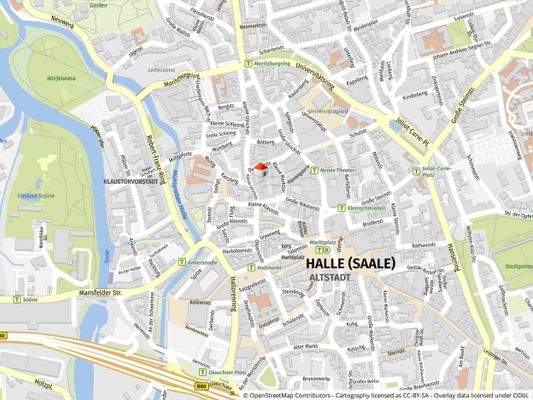 Geolyzer Kartenausschnitt