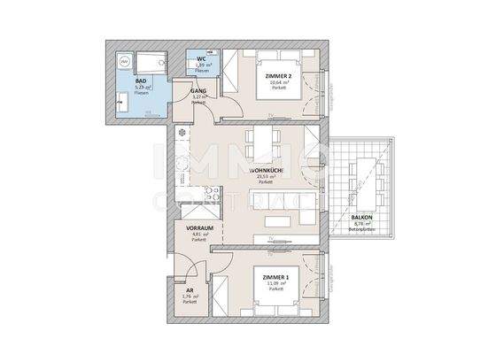 Neulaa Top 7 Grundriss