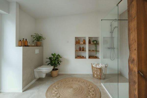 Duschbad Obergeschoss  - Einrichtungsbeispiel