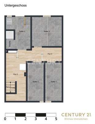 Grundriss Untergeschoss