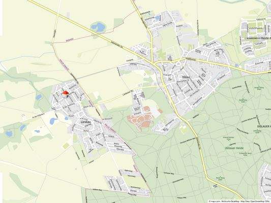 Geolyzer Kartenausschnitt