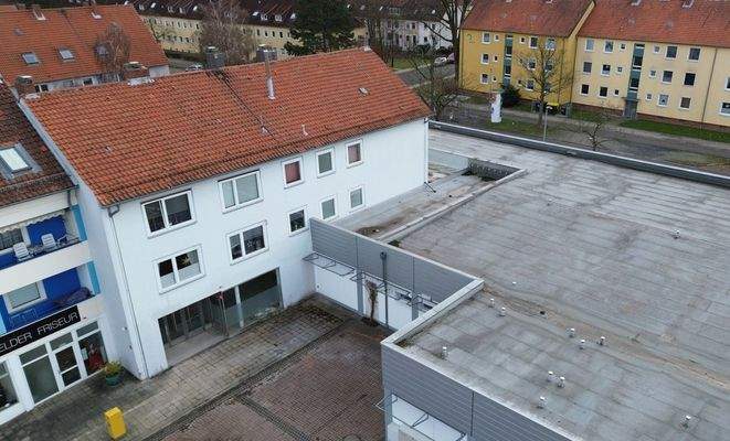 Luftaufnahme Mehrfamilienhaus