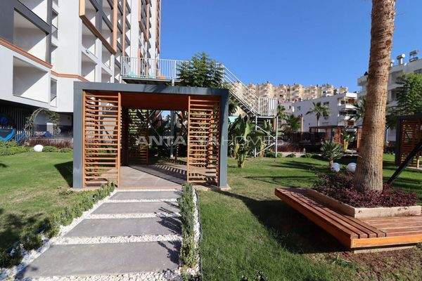 Properties For Sale in a Complex with Aquapark in Mersin