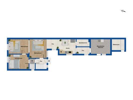 Grundriss Erdgeschoss