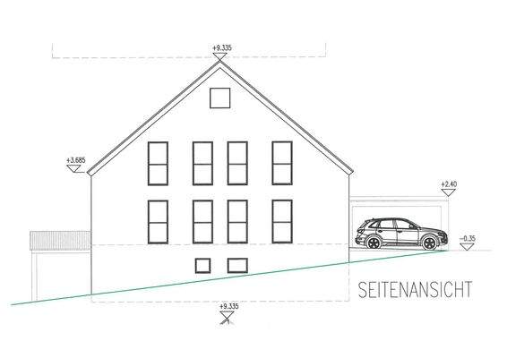Seitenansicht Haus 1