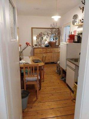 Küche - vom Bad aus