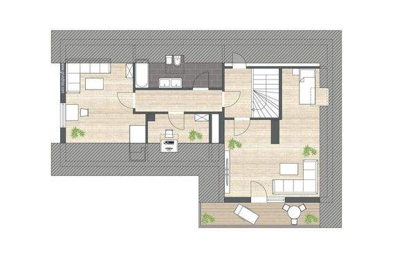 Grundriss Obergeschoss