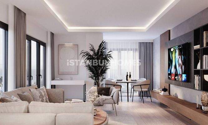 Spacious Design Apartments Near Amenities in Besiktas
