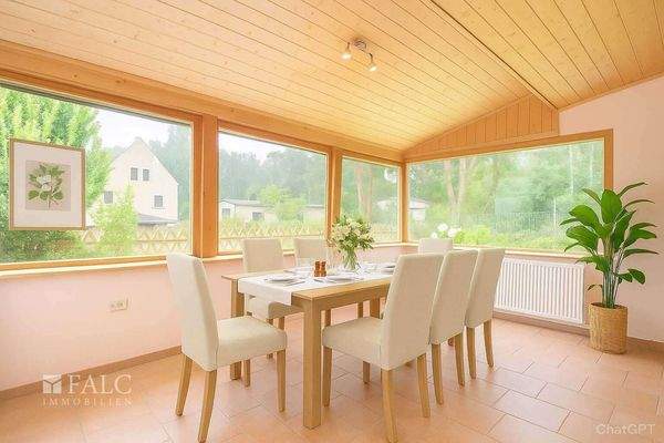 Wintergarten visualisiert