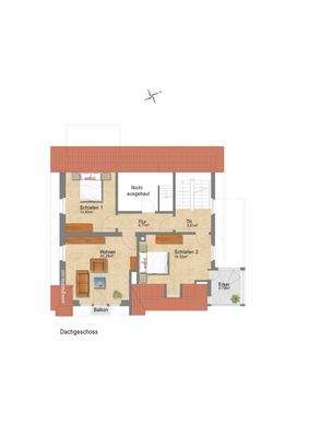 Grundriss Dachgeschoss